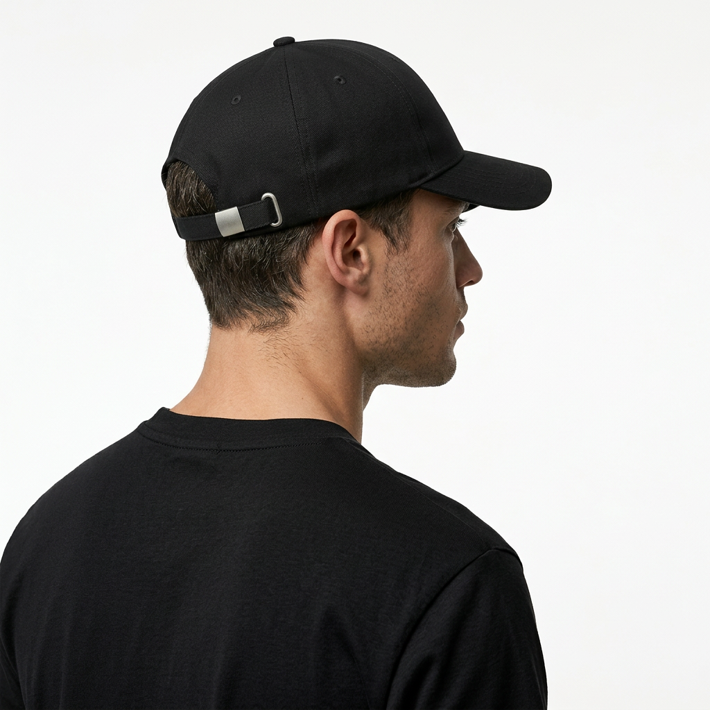 EMF Protection Hat for Men – Black Shielded Baseball Cap